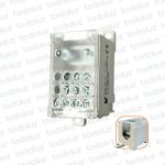 Bloque de Distribucion 1P 160A Din Pol