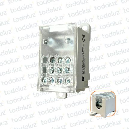 Bloque de Distribucion 1P 160A Din Pol