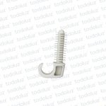 Grampa p/ cable tornillo 7/12mm plastico Presion