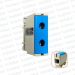 Bornera Din 50mm² Azul AL/CU Pol