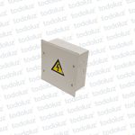 Caja de Paso Emb Metal 200x200x100mm Blanco c/ Tapa Cominsa