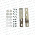 Union p/ Bandeja Perfil Portacable 38x38mm (30/40mm) (x.Par) + 8 Bulones/Tuercas Cominsa