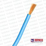 Cable Multifilar 6mm² Celeste 750V Antillama (x.1Metro) Inpaco