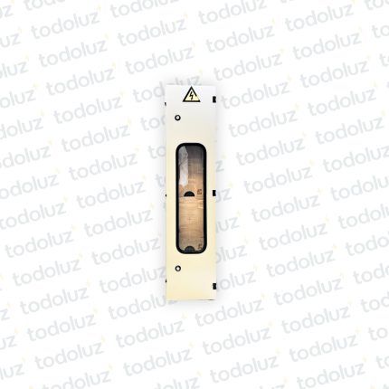 Gabinete Ext Metal p/ 2 Medidores Monof/Trif Beige Cominsa