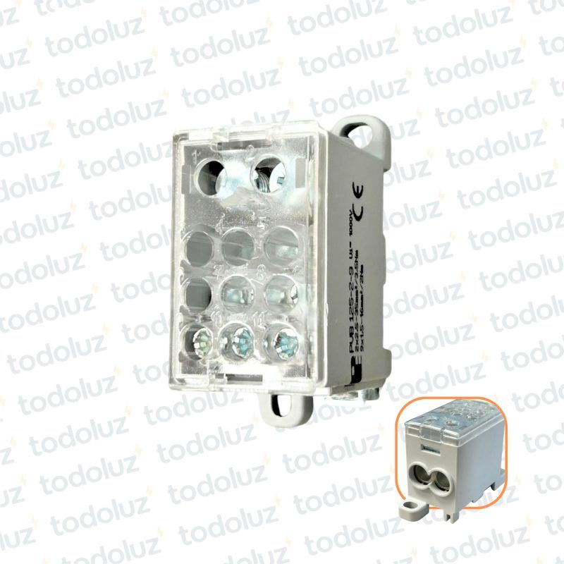 Bloque de Distribucion 1P 125A Din Pol