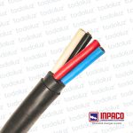 Cable Subterraneo Vinil Flex 4x16mm² 90° 1000V (x.1metro) Inpaco