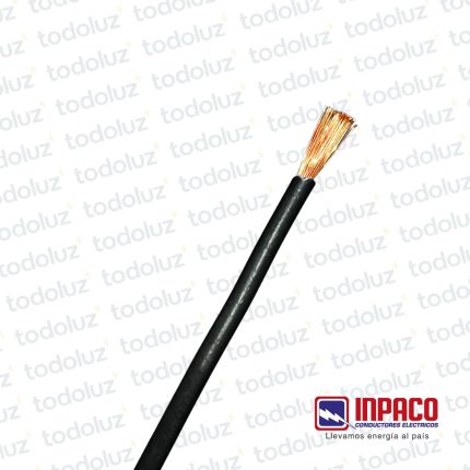 Cable Multifilar 2.5mm² Negro 750V Antillama (x.1Metro) Inpaco