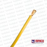Cable Multifilar 2mm² Amarillo 750V Antillama (x.1Metro) Inpaco