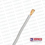 Cable Multifilar 2mm² Gris 750V Antillama (x.1Metro) Inpaco