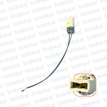 Portalampara Porcelana c/Puente G9