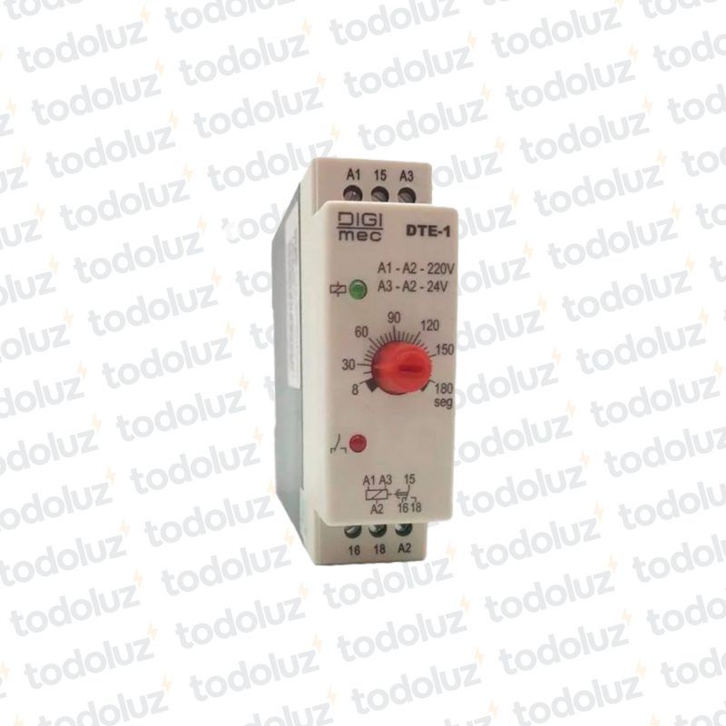 Rele Temporizador 3min 220Vac Digimec
