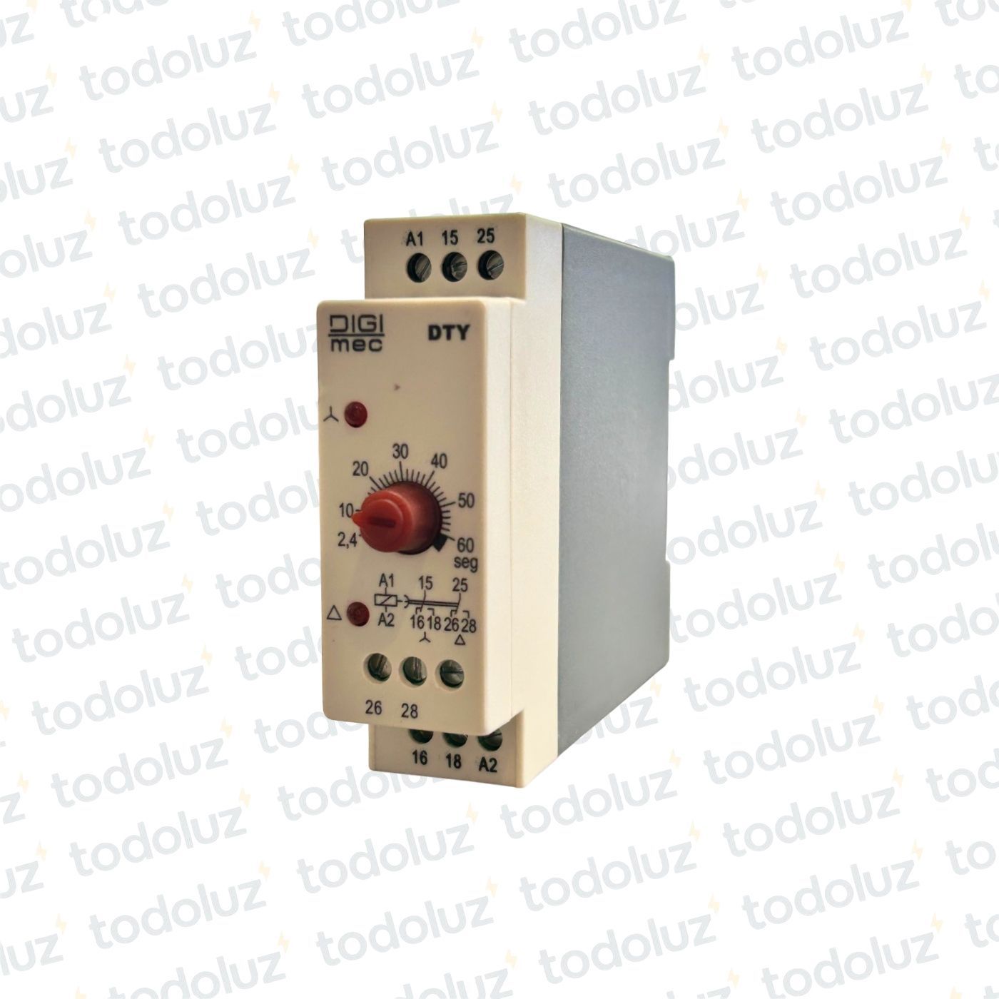 61a4b39f-a4a2-46da-8ba4-b5b05af197a0-3193.jpg Rele Temporizador Estrella Triangulo 60seg. 220Vac Digimec