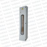 Gabinete Ext Metal p/ 3 Medidores Monof/Trif Beige Cominsa