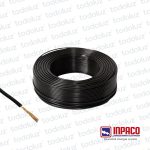 Cable Multifilar 1mm² Negro 750V Antillama (x.Rollo/100m) Inpaco
