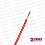 Cable Multifilar 1.5mm² Rojo 750V Antillama (x.1Metro) Inpaco