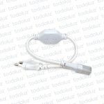 Conector p/ Manguera Led 6mm 220V