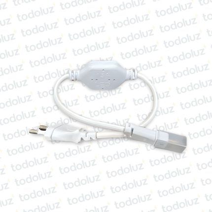 Conector p/ Manguera Led 6mm 220V