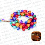 Luz Navideña T/Perla 100Luces RGB 9mts