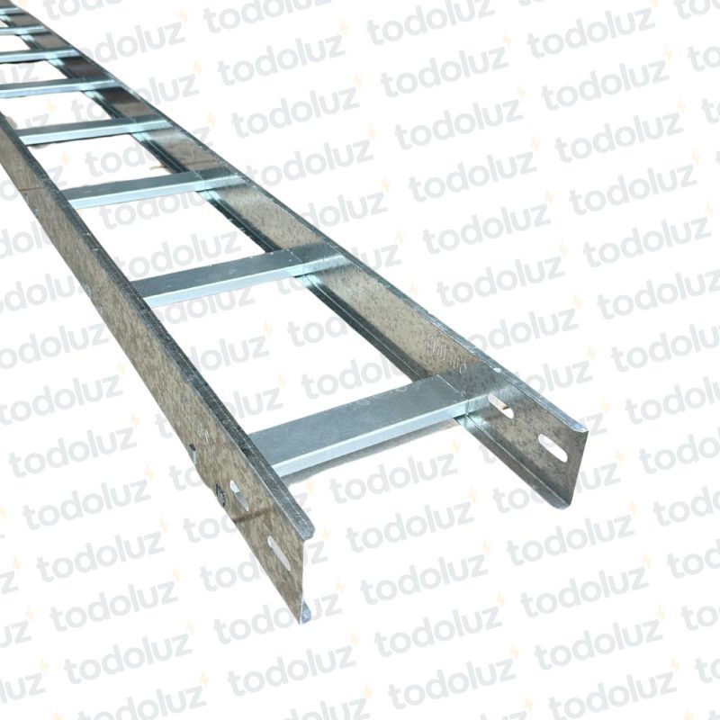 Bandeja Portacable T. Escalera 200x60mm Chapa n°22 L#20/C#22 (x.Tira/3mts) Cominsa