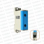 Bornera Din 95mm² Azul AL/CU Pol