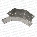 Curva Vertical Externa p/ Bandeja Portacable T. Ranurado 150x50mm Cominsa