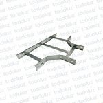 Derivacion "T" p/ Bandeja Portacable Escalera 300x60mm Chapa n° L#18/C#20 Cominsa