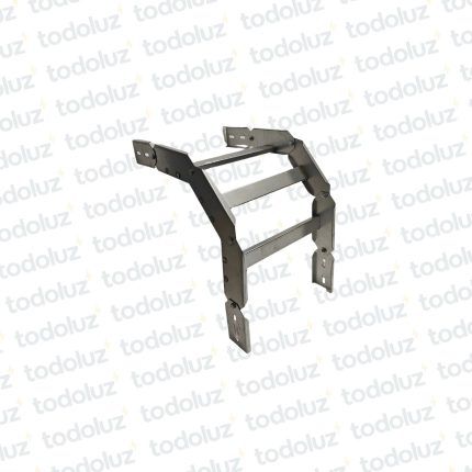 Curva Vertical Int/Ext p/ Bandeja Portacable Escalera 200x60mm Chapa n° L#18/C#20 Cominsa