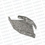 Curva Horizontal p/ Bandeja Portacable T. Ranurado 200x50mm Cominsa