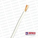Cable Multifilar 4mm² Blanco 750V Antillama (x.1Metro) Inpaco