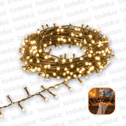 Luz Navideña T/Arroz 200Luces 3000°k 14mts