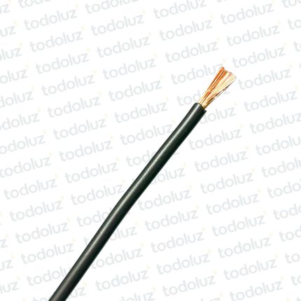 Cable Multifilar 2mm² Negro 750V Antillama (x.1Metro) Inpaco
