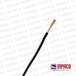 Cable Multifilar 1mm² Negro 750V Antillama (x.1Metro) Inpaco