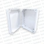 Caja de Paso Ext Plastico 193x253x81mm Blanco c/ Tapa IP65 T-Plast