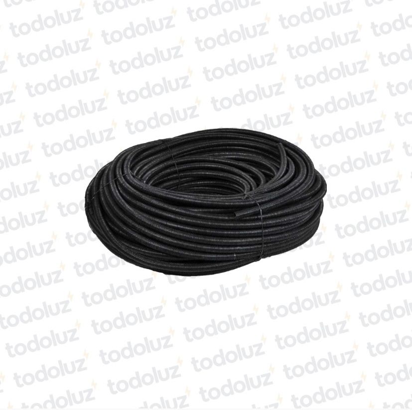 2121-interno-dc8a570047504ef48f766e8de397fb95.jpeg Caño Corrugado Negro 1´ (x.Rollo/50m)