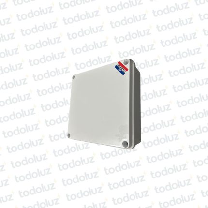Caja de Paso Ext Plastico 218x218x82mm Blanco c/ Tapa IP65 T-Plast