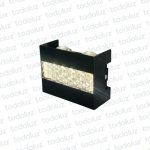 Aplique Ext. Bidireccional Negro 4LED 4W 3000°k c/Diseño Frontal (57.473)