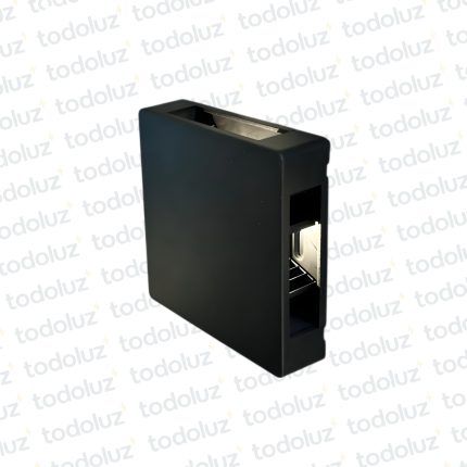 Aplique Ext. Bidireccional Cubo Plano 6W 3000°k 360lm Angulo de Abertura Ajustable 0-90° (57.477)