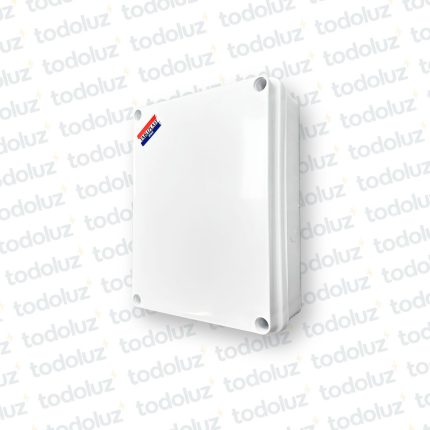 Caja de Paso Ext Plastico 193x253x81mm Blanco c/ Tapa IP65 T-Plast