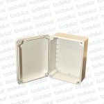 Caja de Paso Ext Plastico 193x253x111mm Blanco c/ Tapa IP65 T-Plast