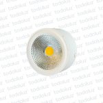 Spot Led Adosar Redondo Blanco 10W 3000°k IP20 700lm 90x50mm