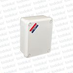 Caja de Paso Ext Plastico 123x158x67mm Blanco c/ Tapa IP65 T-Plast