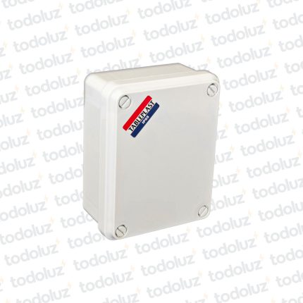 Caja de Paso Ext Plastico 123x158x67mm Blanco c/ Tapa IP65 T-Plast