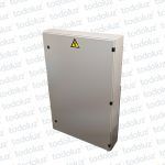 Tablero Exterior Metal Din 100 Modulos c/ Distribucion RST+N+T 250A Beige Cominsa