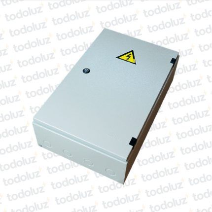 Tablero Exterior Metal Din 36 Modulos c/ Borne Neutro Beige Cominsa