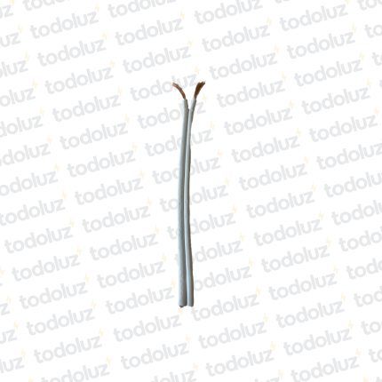 Cable Inpacord 2x1.5mm² Blanco 300V Antillama (x.1Metro) Inpaco