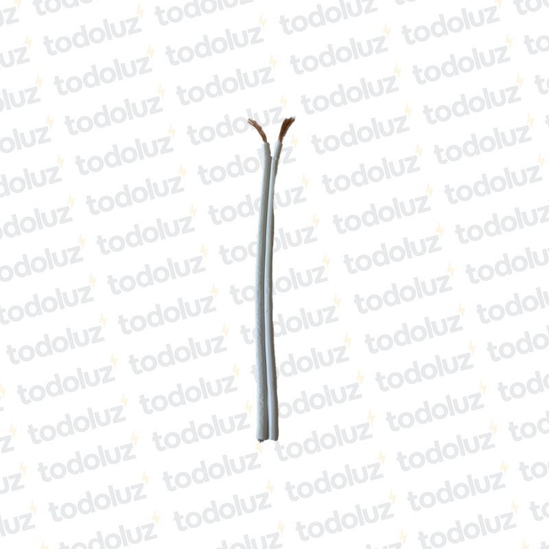 Cable Inpacord 2x1.5mm² Blanco 300V Antillama (x.1Metro) Inpaco