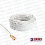 Cable Multifilar 2mm² Blanco 750V Antillama (x.Rollo/100m) Inpaco