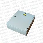 Tablero Exterior Metal Din 18 Modulos c/ Distribucion RST+N+T 125A Beige Cominsa