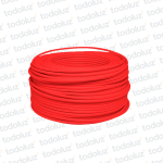 Cable Multifilar 10mm² Rojo 750V Antillama (x.Rollo/100m) Inpaco