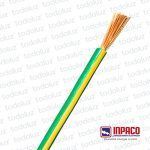 Cable Multifilar 6mm² Verde/Amarillo 750V Antillama (x.1Metro) Inpaco